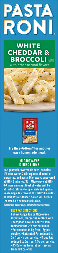 Pasta Roni Scanner Chicken And Broccoli Pasta Roni