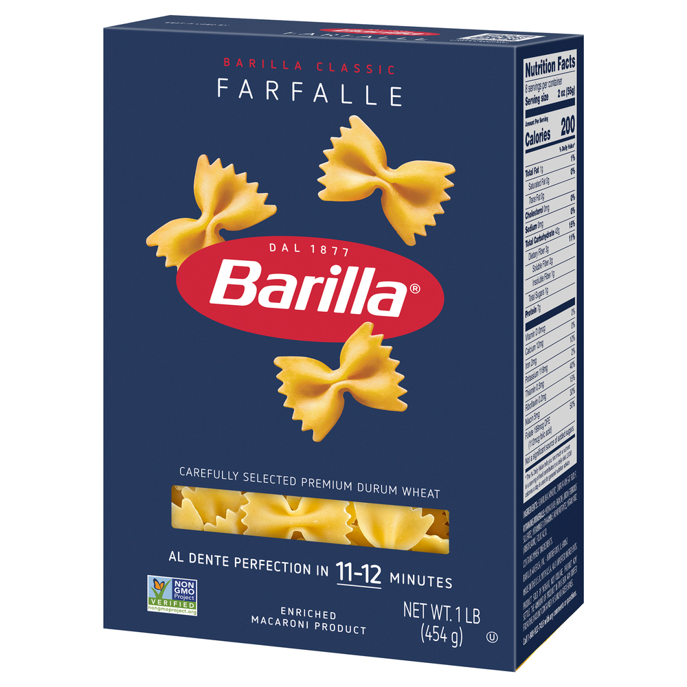 Barilla Farfalle, Classic