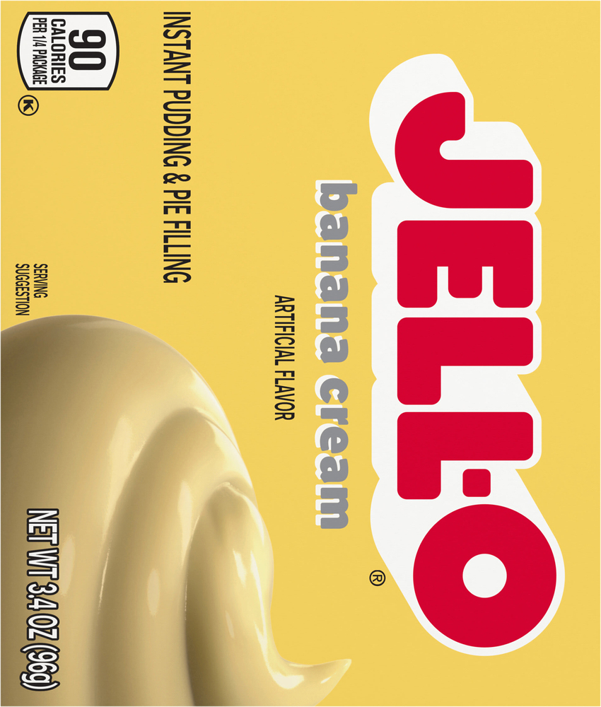 Jell-O Instant Banana Cream Pudding & Pie Filling