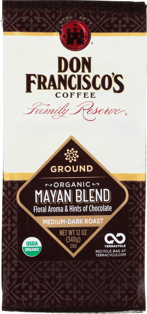 Don Francisco's Family Reserve Coffee, Organic, Ground, Medium