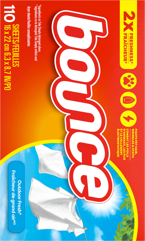 Bounce Outdoor Fresh Dryer Sheets