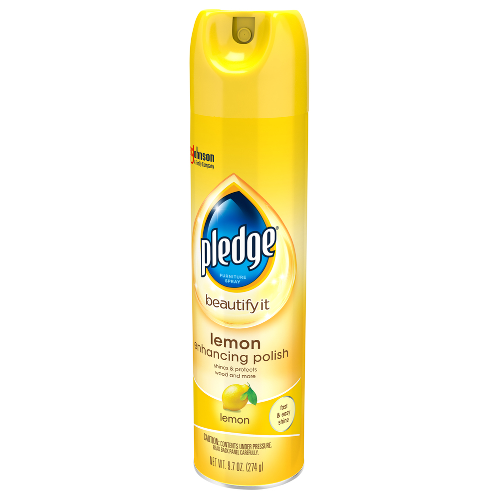 Pledge Expert Care Shines & Protects Lemon Furniture Polish
