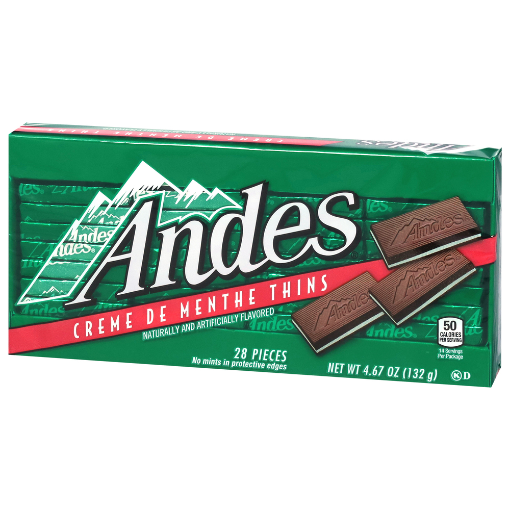 Andes Creme De Menthe Thins