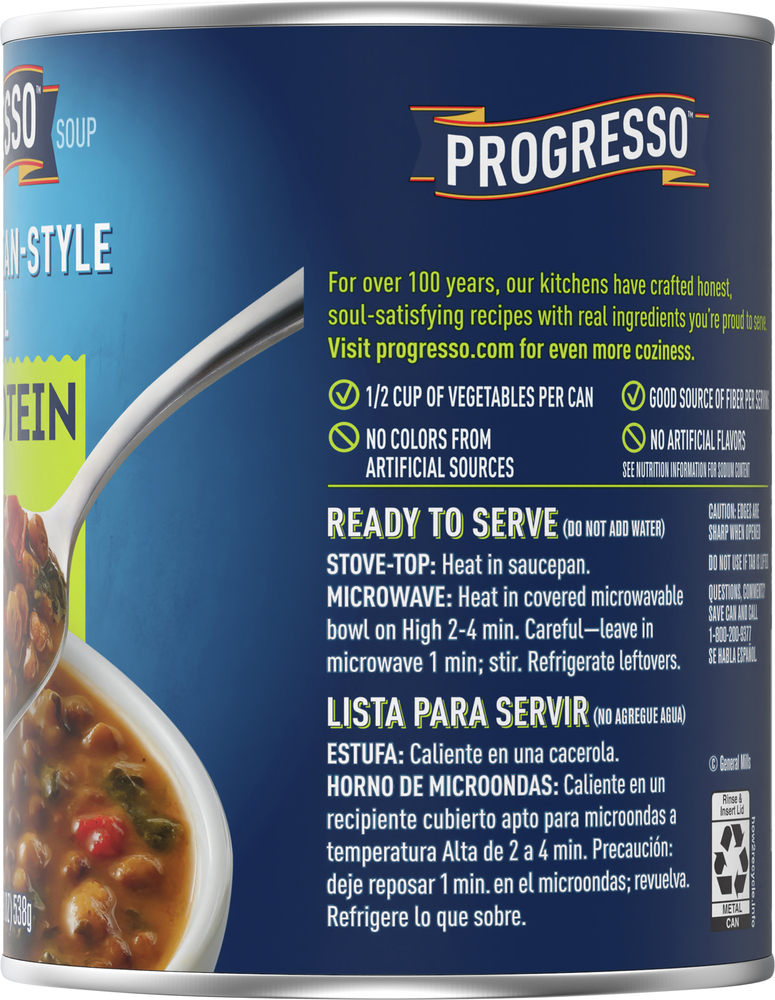 Progresso Mediterranean-Style Lentil Soup