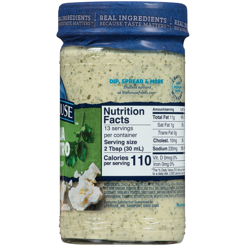 Litehouse Cotija Cilantro Dressing & Dip