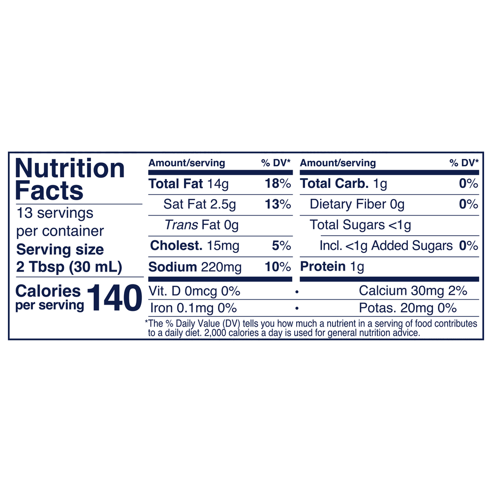 calories of caesar dressing Hellmann's Caesar Dressing Dry Mix 6 x 11.8 oz