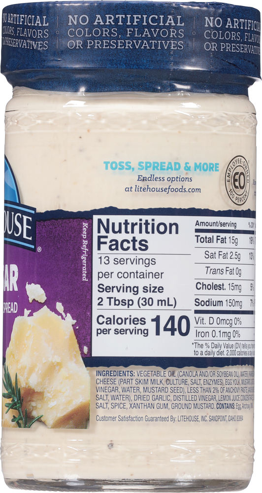 Litehouse Dressing, Caesar Dressing & Dip Litehouse Dressing, Caesar Dressing & Dip