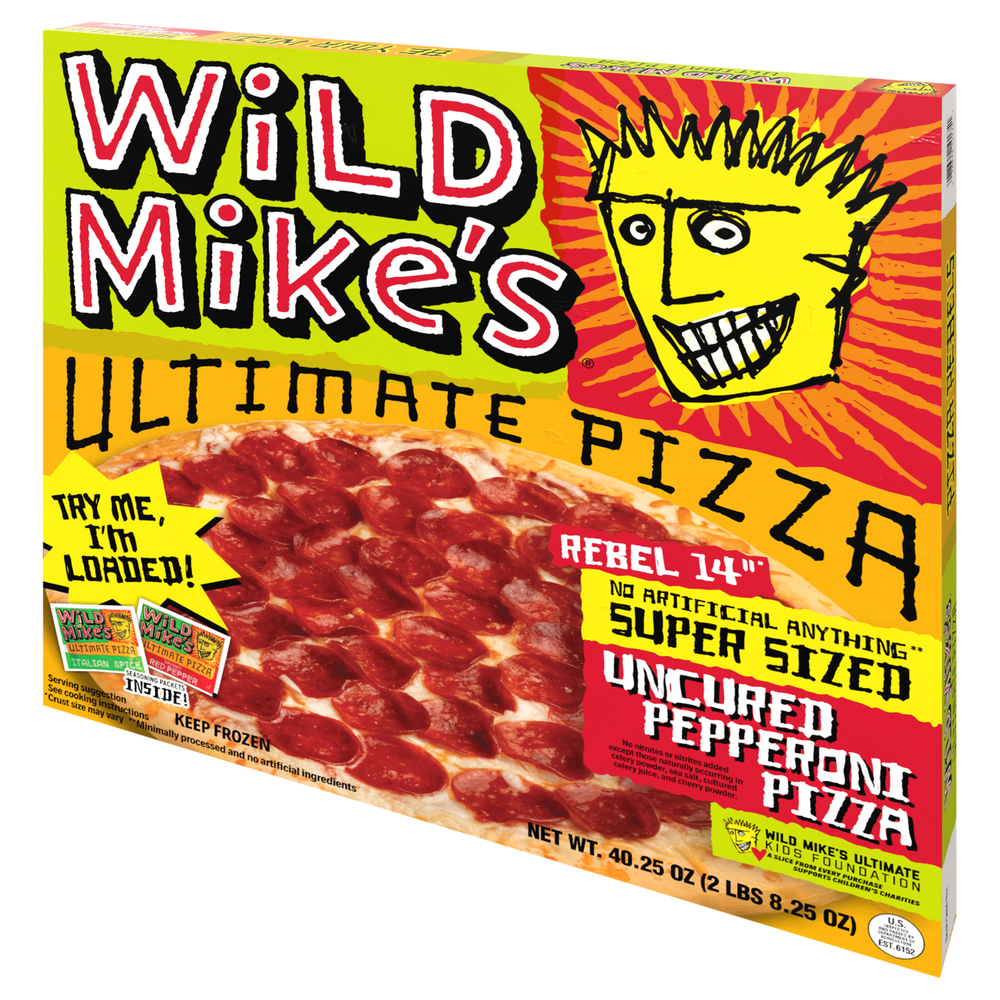 Wild Mike's Ultimate Rebel 14 In Super Sized Uncured Pepperoni Pizza