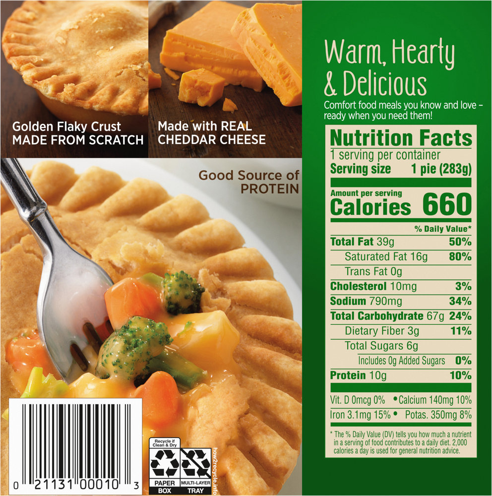 Marie Callender's Broccoli Cheddar & Potato Pot Pie