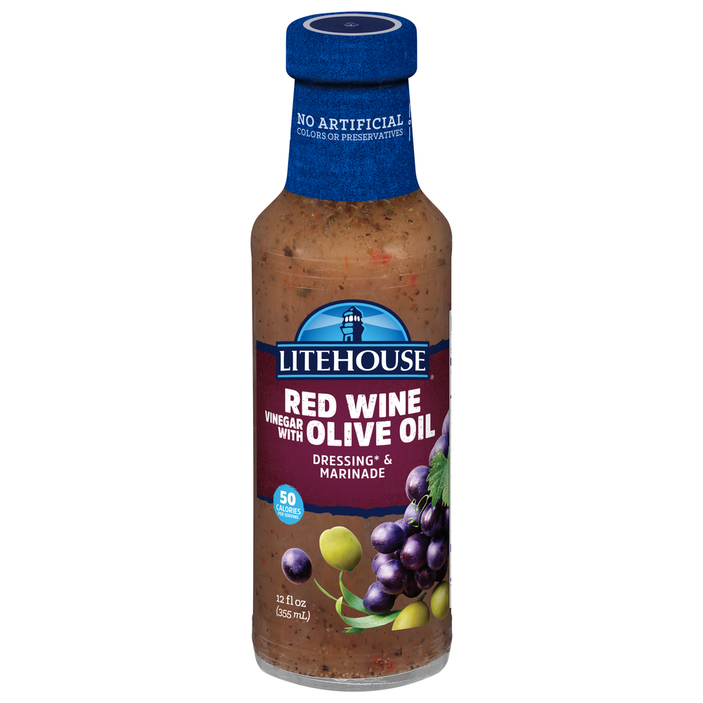 olive oil red wine vinegar honey dressing Litehouse Dressing & Marinade, Red Wine, Vinegar with Olive Oil