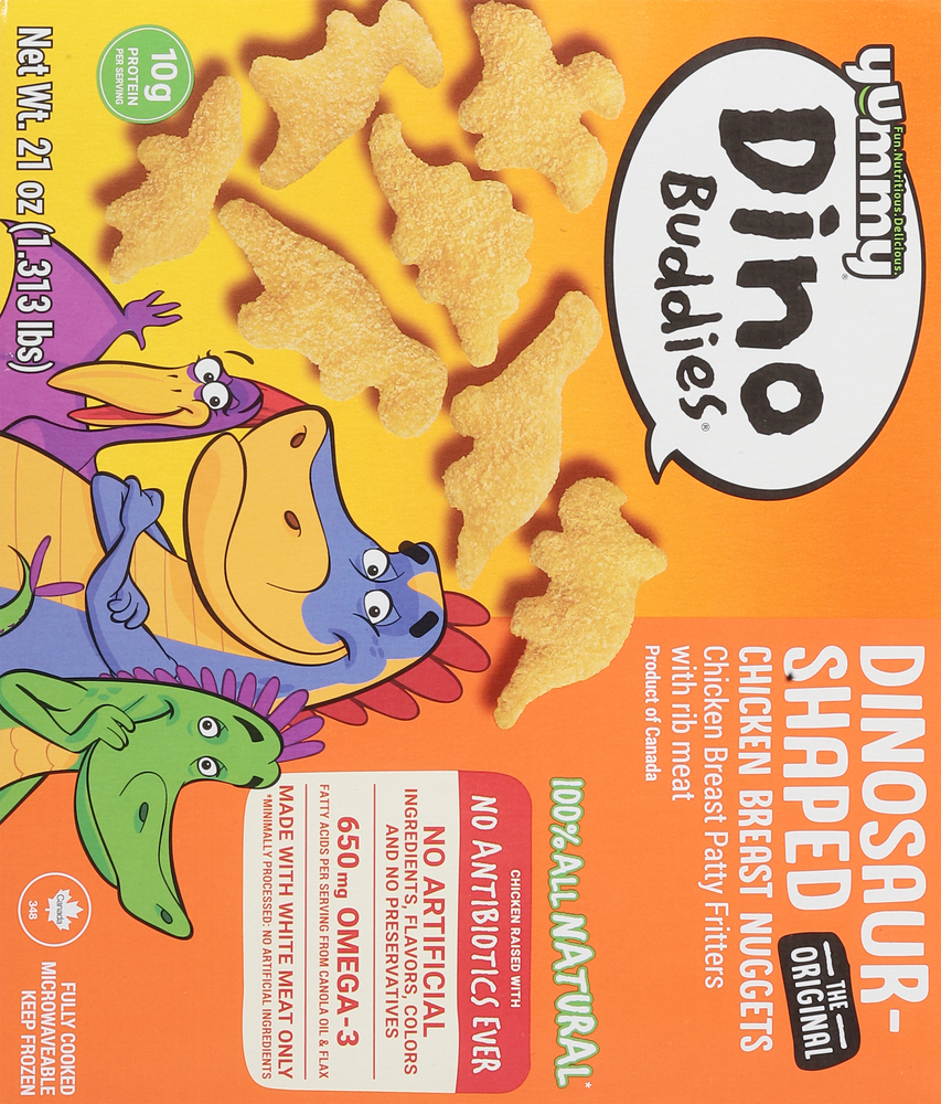 Yummy Dino Buddies Dinosaur-Shaped The Original Chicken Breast Nuggets