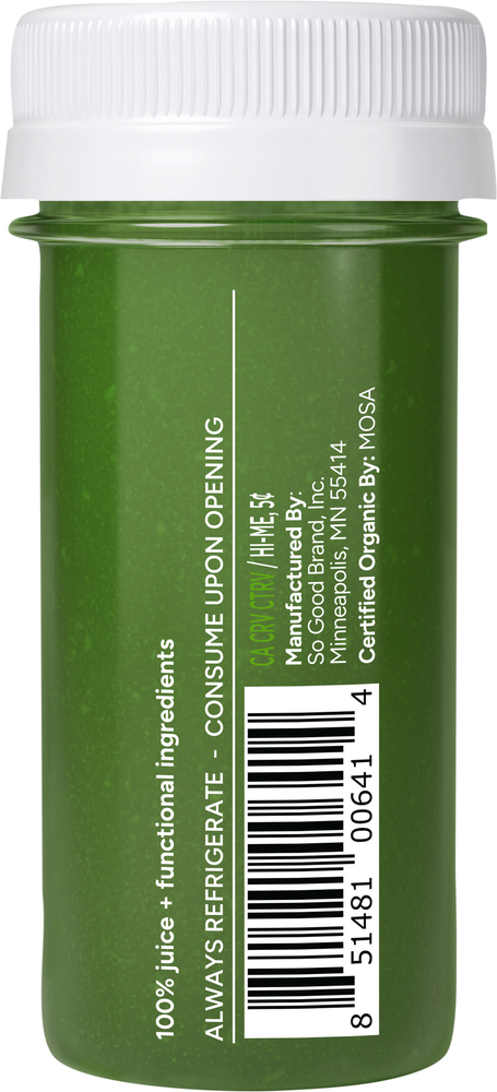 So Good So You Detox Cold-Pressed Pineapple Orange Probiotic Juice