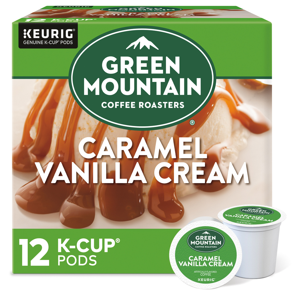 Green Mountain Coffee, Caramel Vanilla Cream, K-Cup Pods