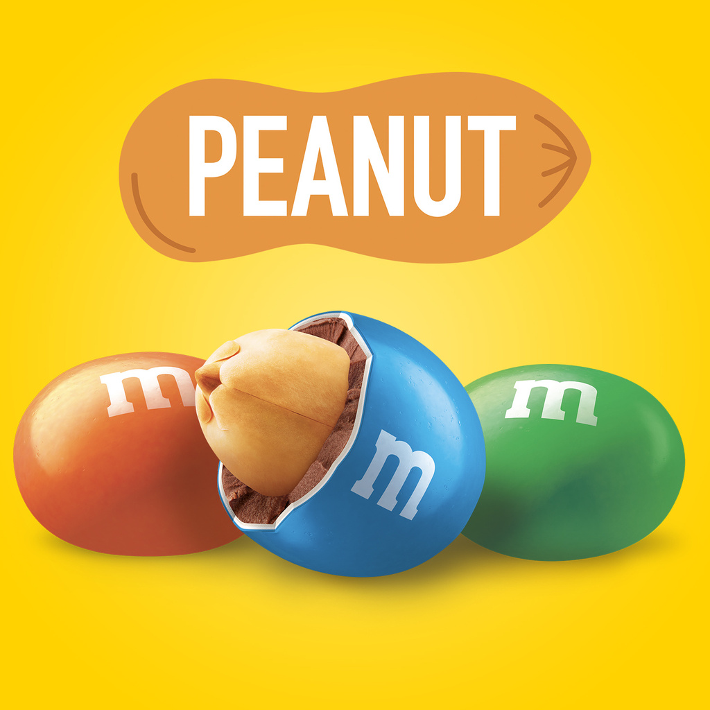 M&M's Chocolate Candies, Peanut, Share Size