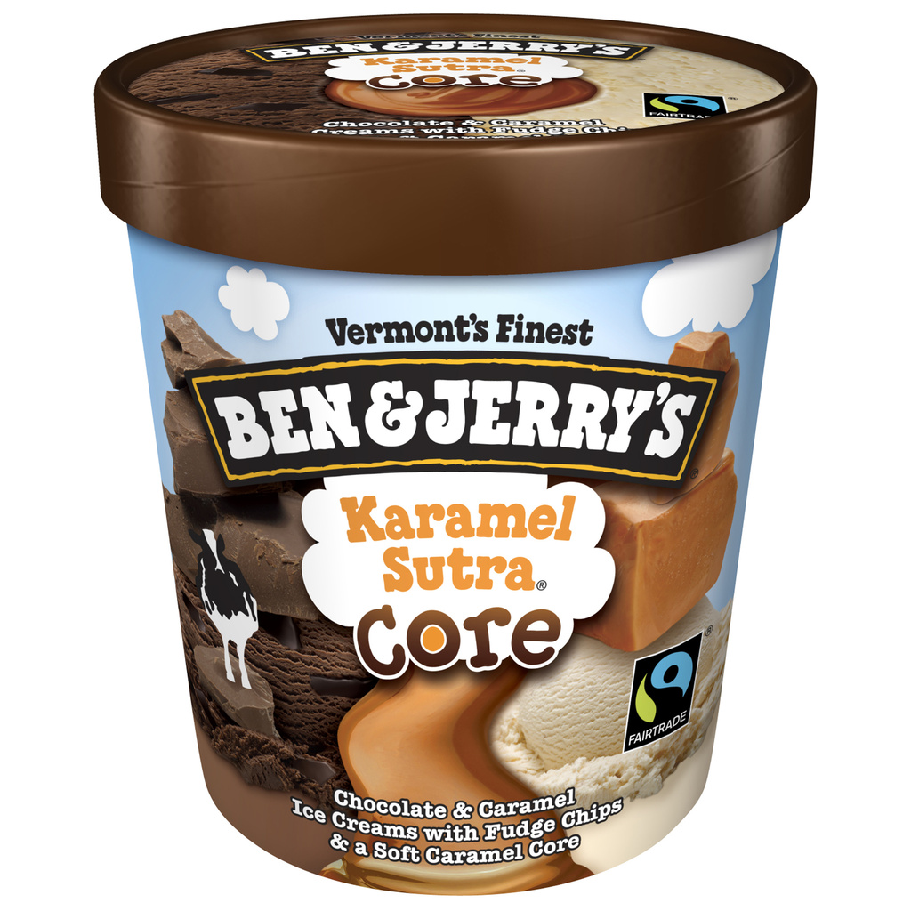 Ben & Jerry's Ice Cream, Karamel Sutra, Core