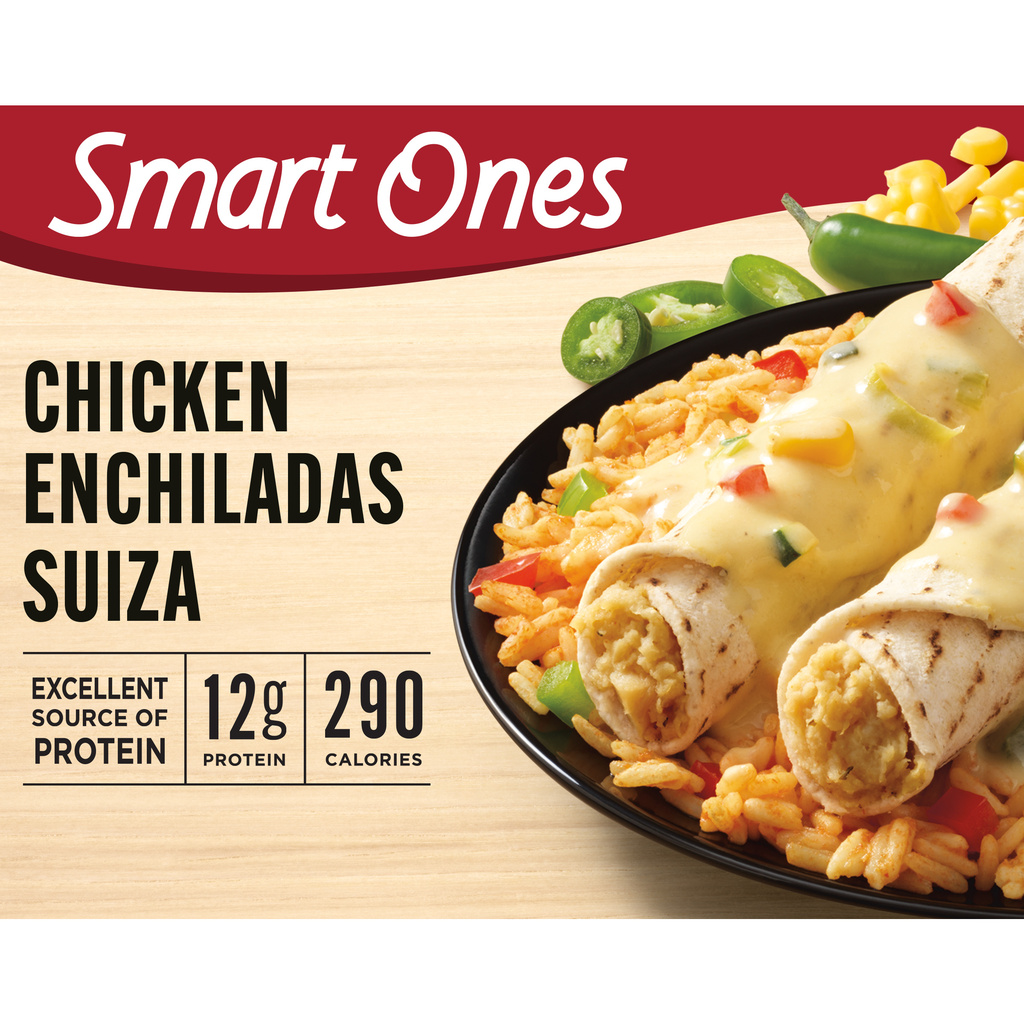 Smart Ones Chicken Enchiladas Suiza, Delicious Mexican Flavors