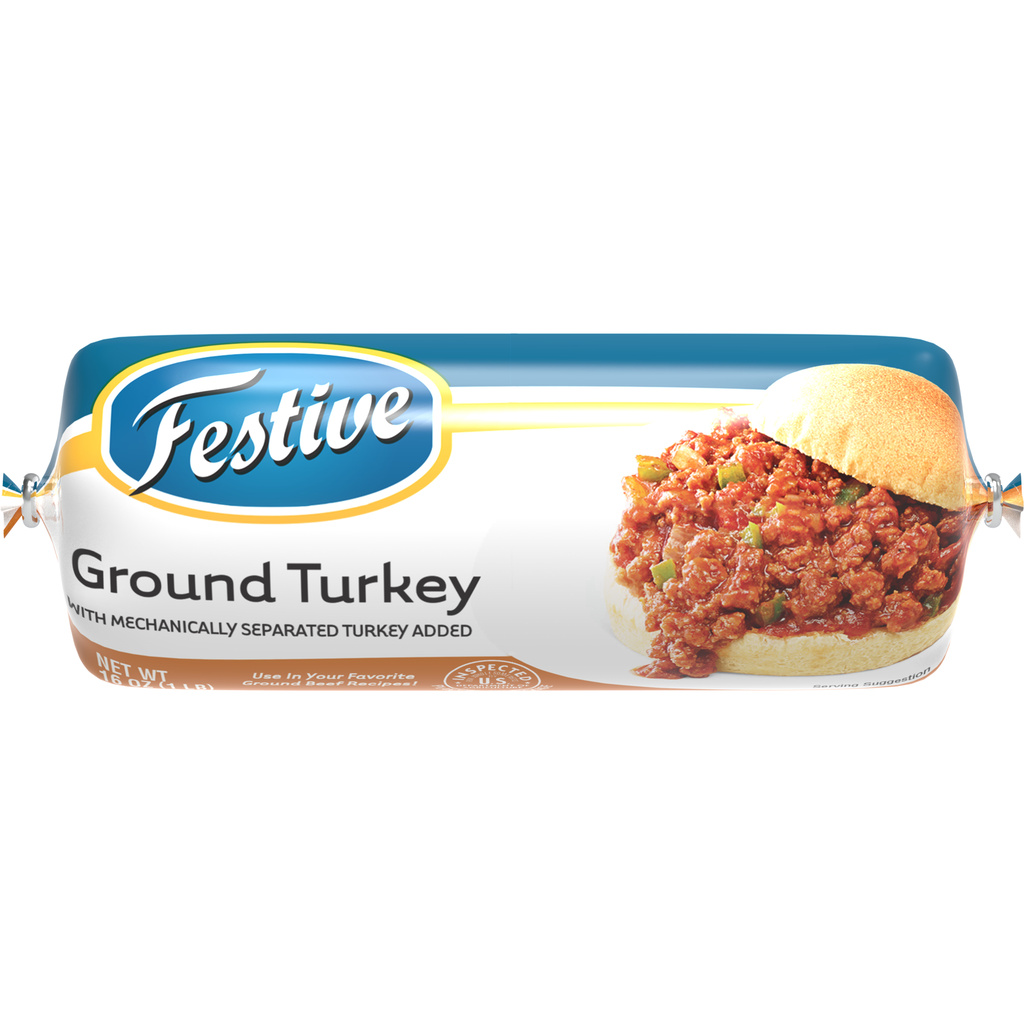 Festive Turkey, Ground, 80/20