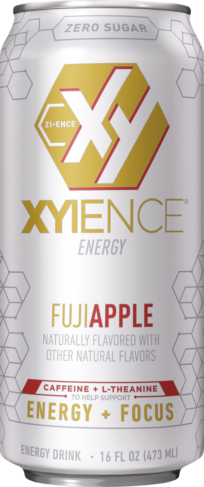 Xyience Energy Drink, Zero Sugar, Fuji Apple