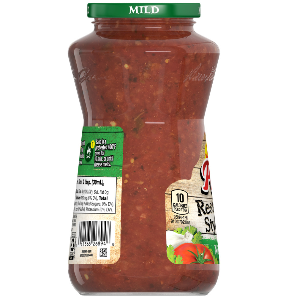 salsa nutrition bpc 157 Lola's Mild - Smooth, Savory & Slightly Spicy | Made with Jalapeo & Green Chiles Reser's Baja Cafe Original Mild