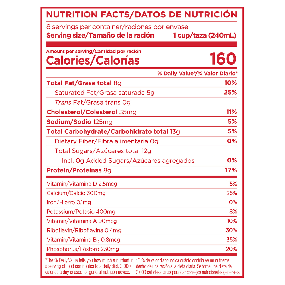 Lactaid Lactose Free Whole Milk