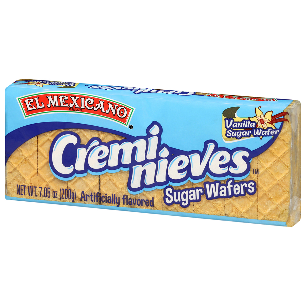 El Mexicano Cremi Nieves Sugar Wafers, Vanilla