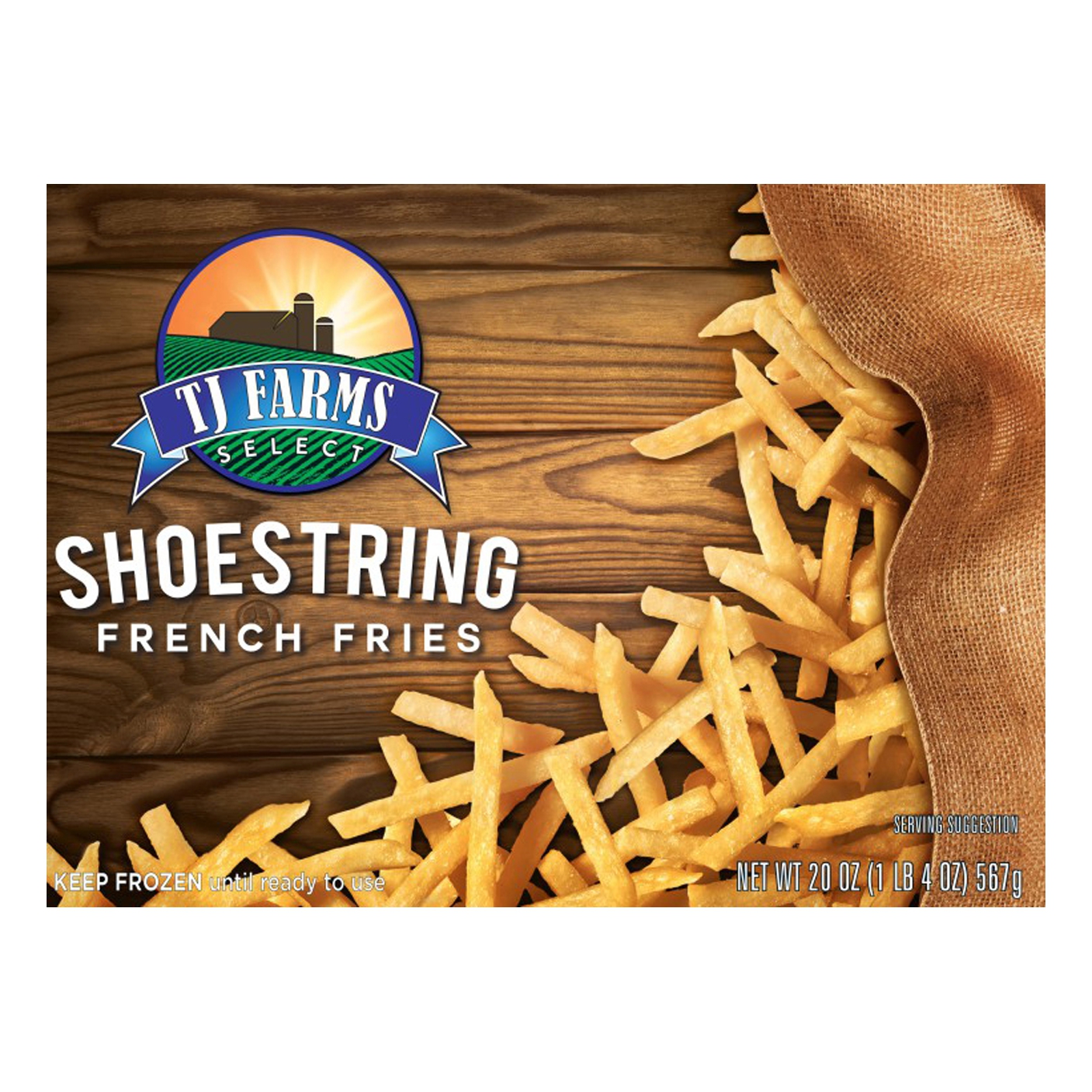 TJ Farms Select Shoestring French Fries