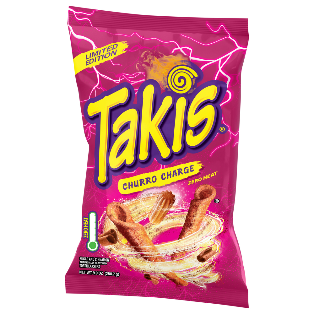 Takisiro 　です。 Takis Zero Heat Churro Charge Tortilla Chips
