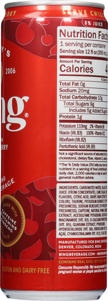 Bing Drink Cherry