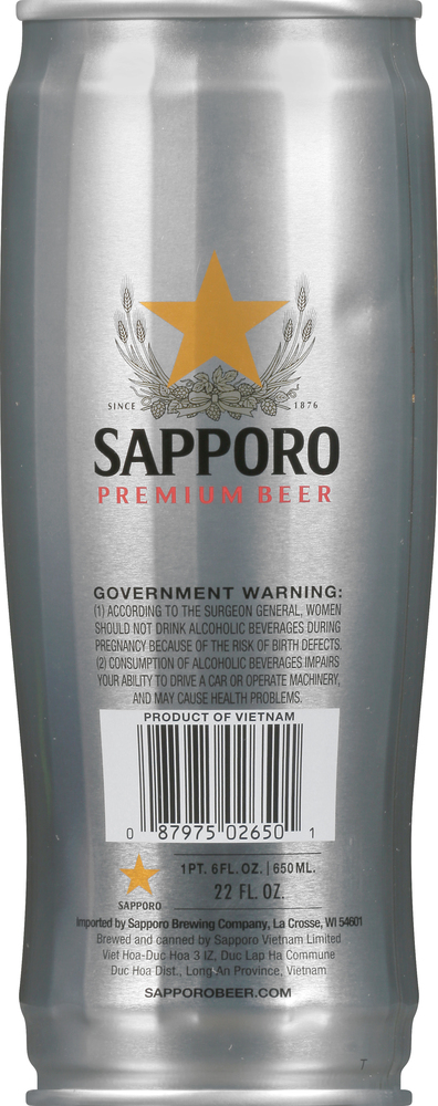 Sapporo Beer, Premium