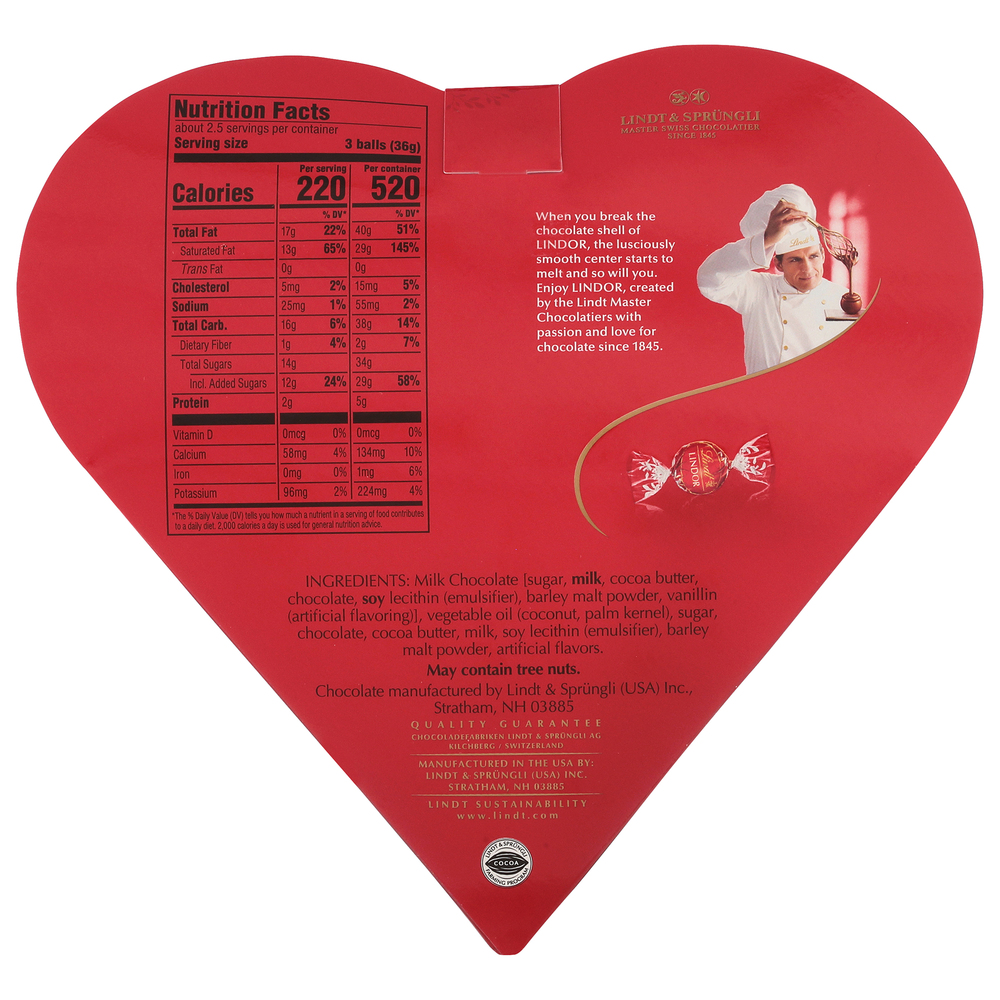 Lindt Lindor Truffles, Milk Chocolate