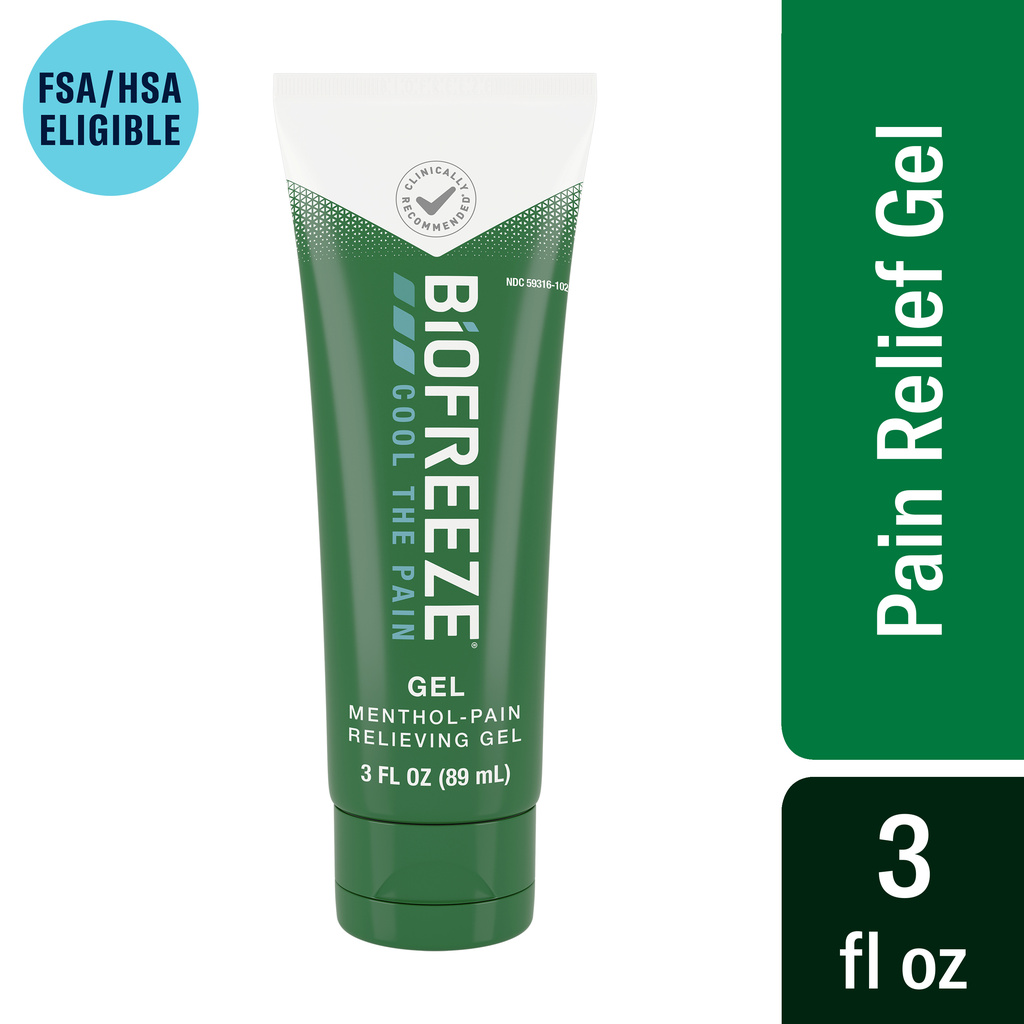 Biofreeze Pain Relieving Gel, Menthol