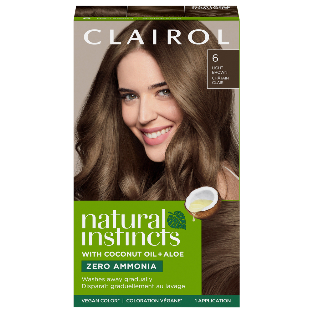 Natural Instincts Hair Color, with Coconut Oil + Aloe, Vegan, Zero