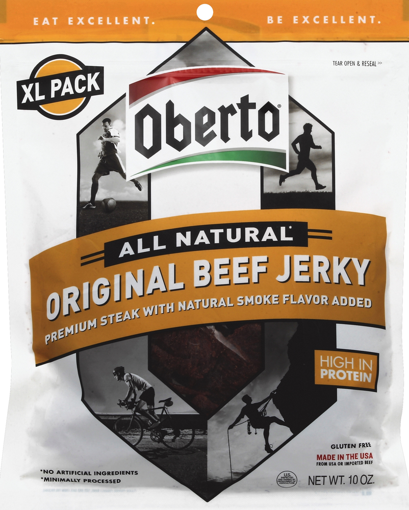 Oberto Beef Jerky, Original, XL Pack
