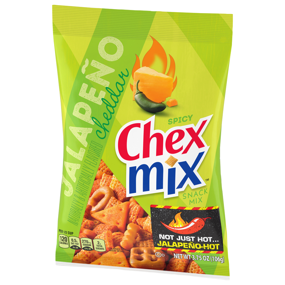 Chex Mix Snack Mix, Jalapeno Cheddar, Spicy