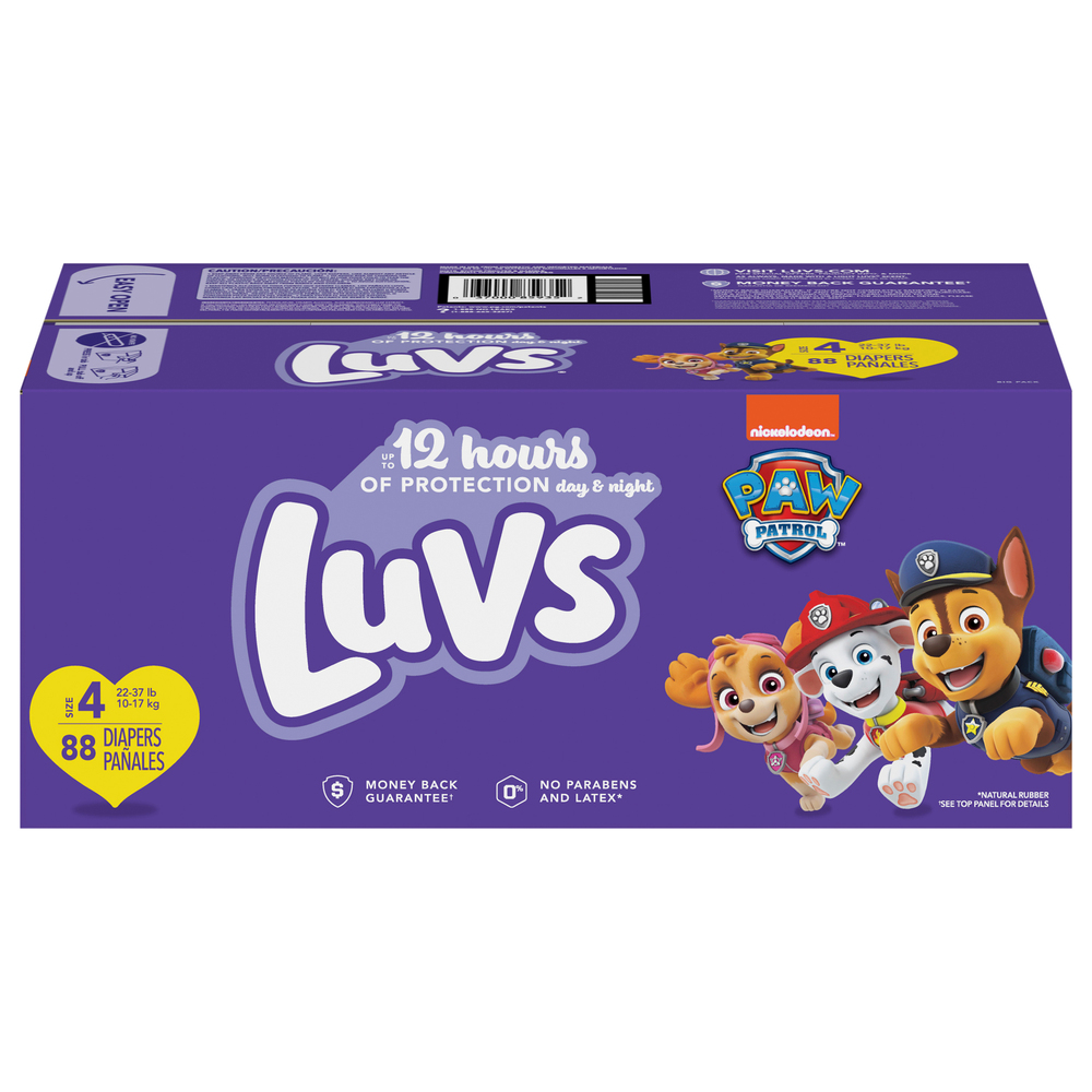 Luvs Size 4 Big Pack