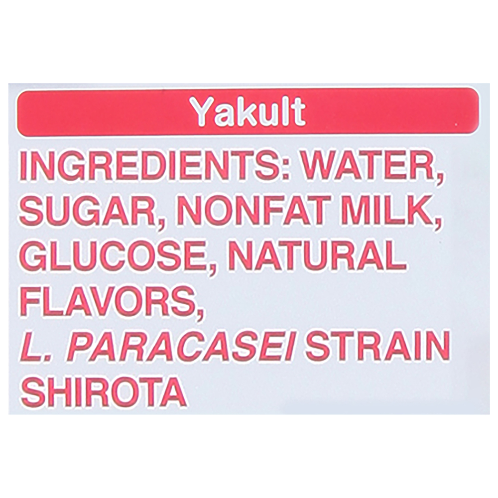 Yakult Probiotic Drink, Live & Active, Original