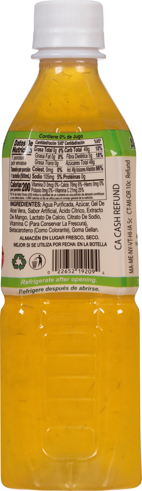 Parrot Aloe Vera Drink, Mango