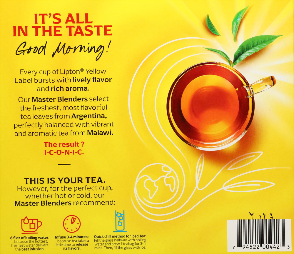 Lipton Yellow Label Black Tea