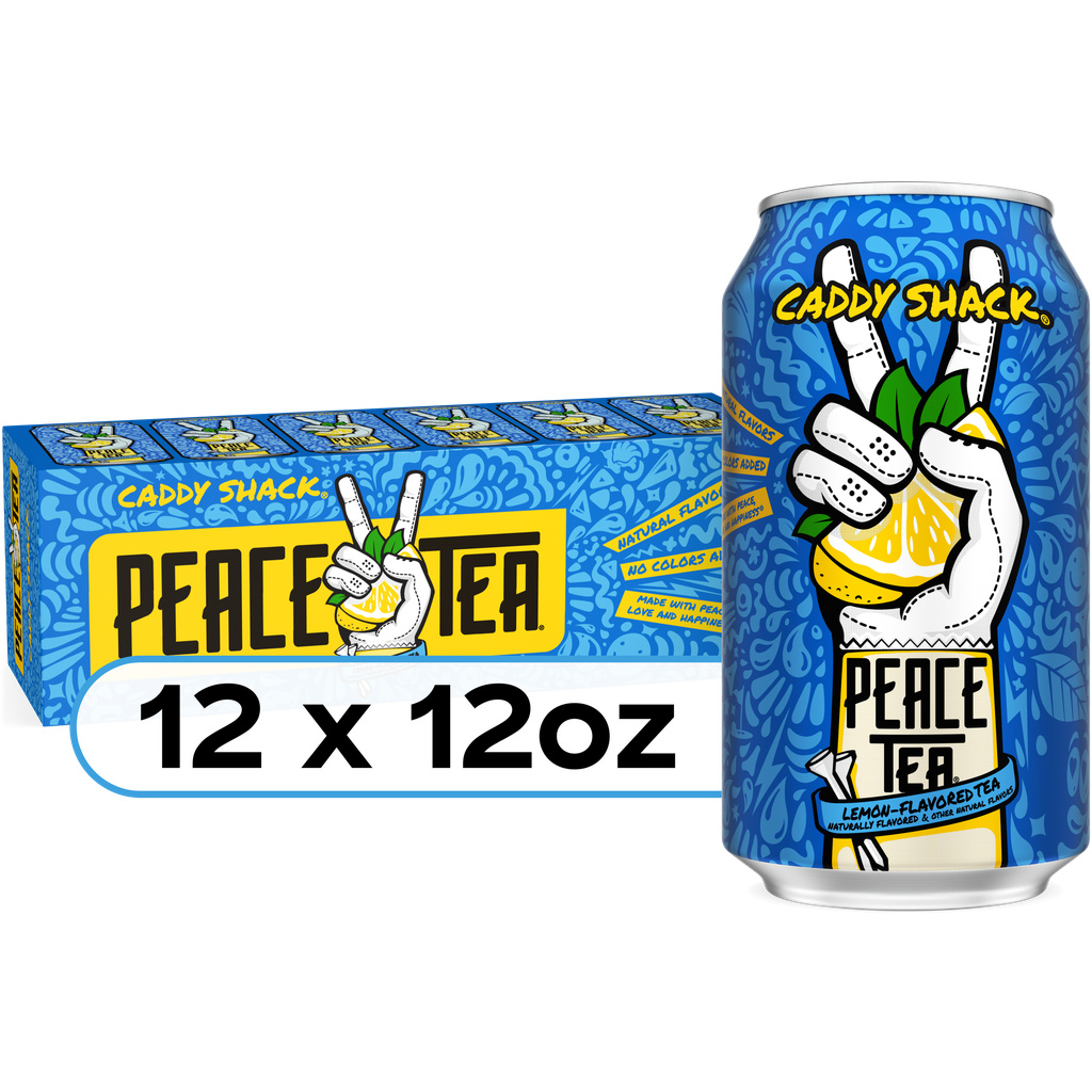 Peace Tea Tea, Lemon Flavored, Caddy Shack