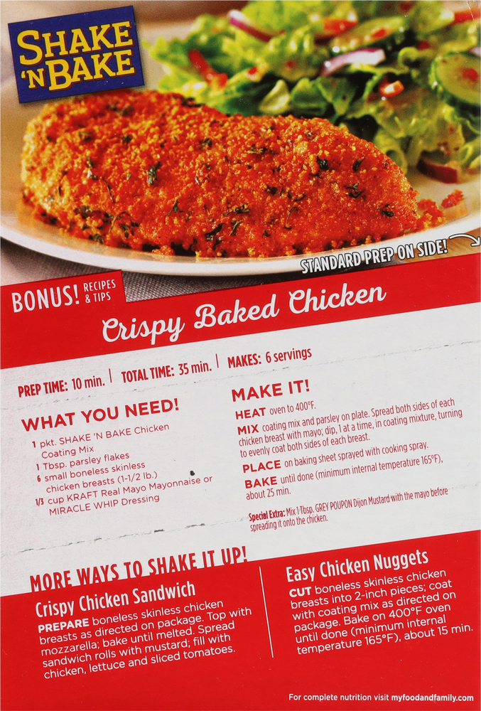 Shake 'N Bake Original Chicken Seasoned Coating Mix