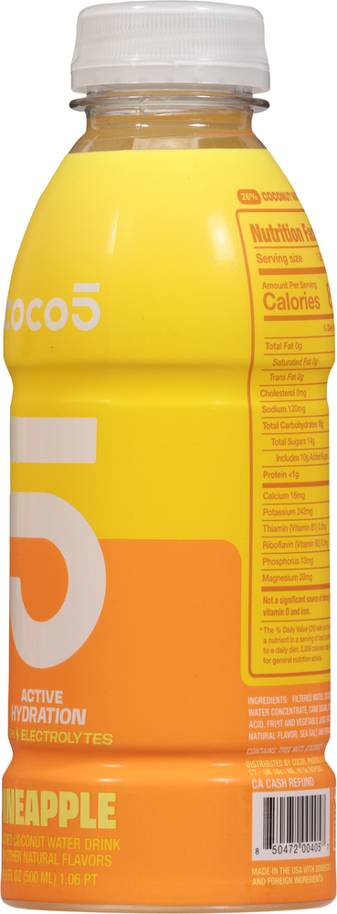 Coco5 Pineapple Coconut Water Drink