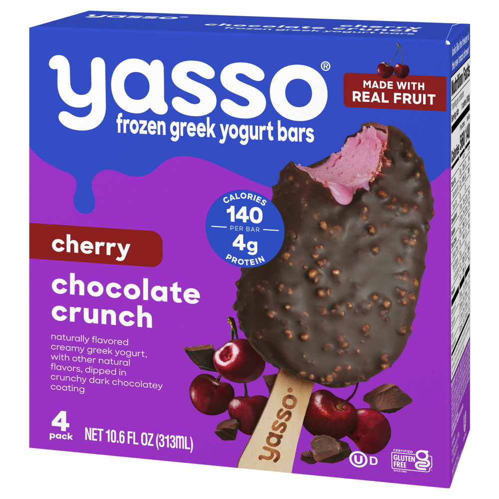 Yasso Greek Chocolate Crunch Cherry Yogurt Bars