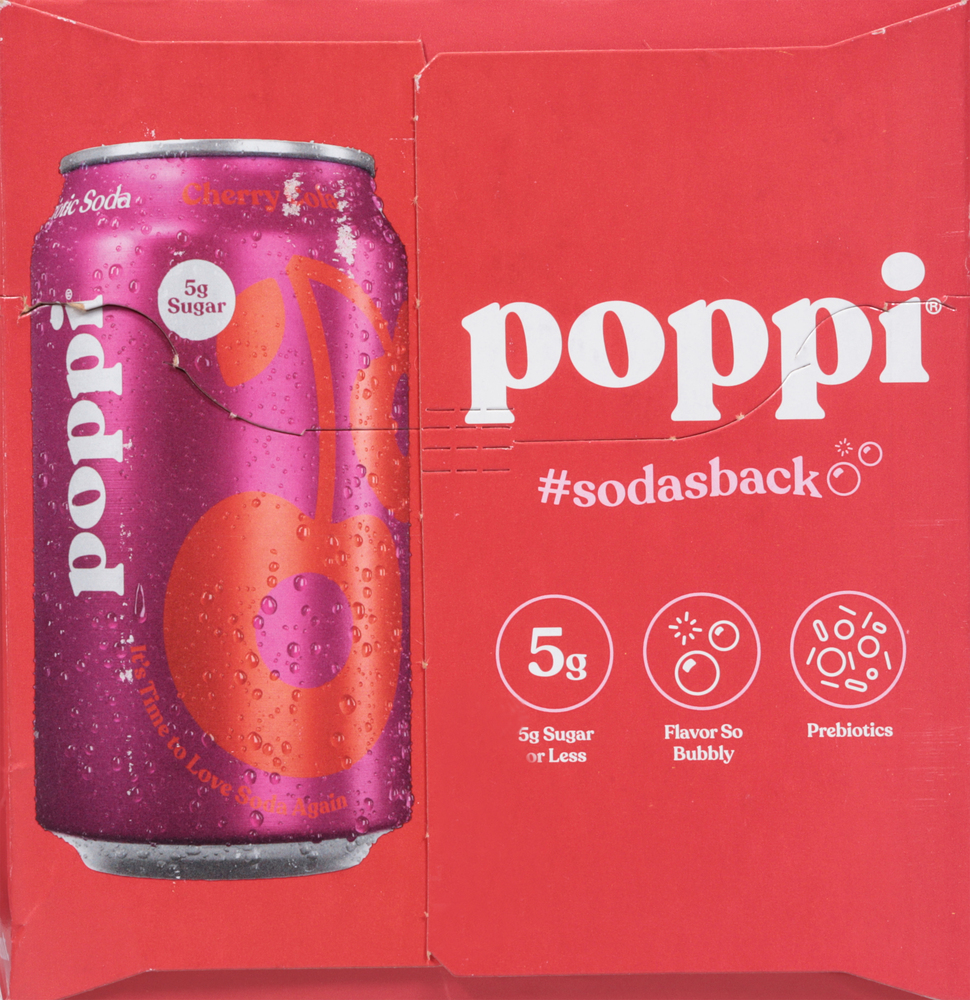 Poppi Prebiotic Soda, Assorted, Variety Pack