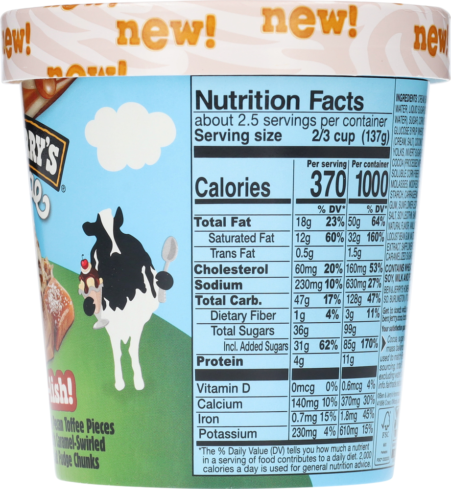 Ben & Jerry's Dulce De-lish! Ice Cream