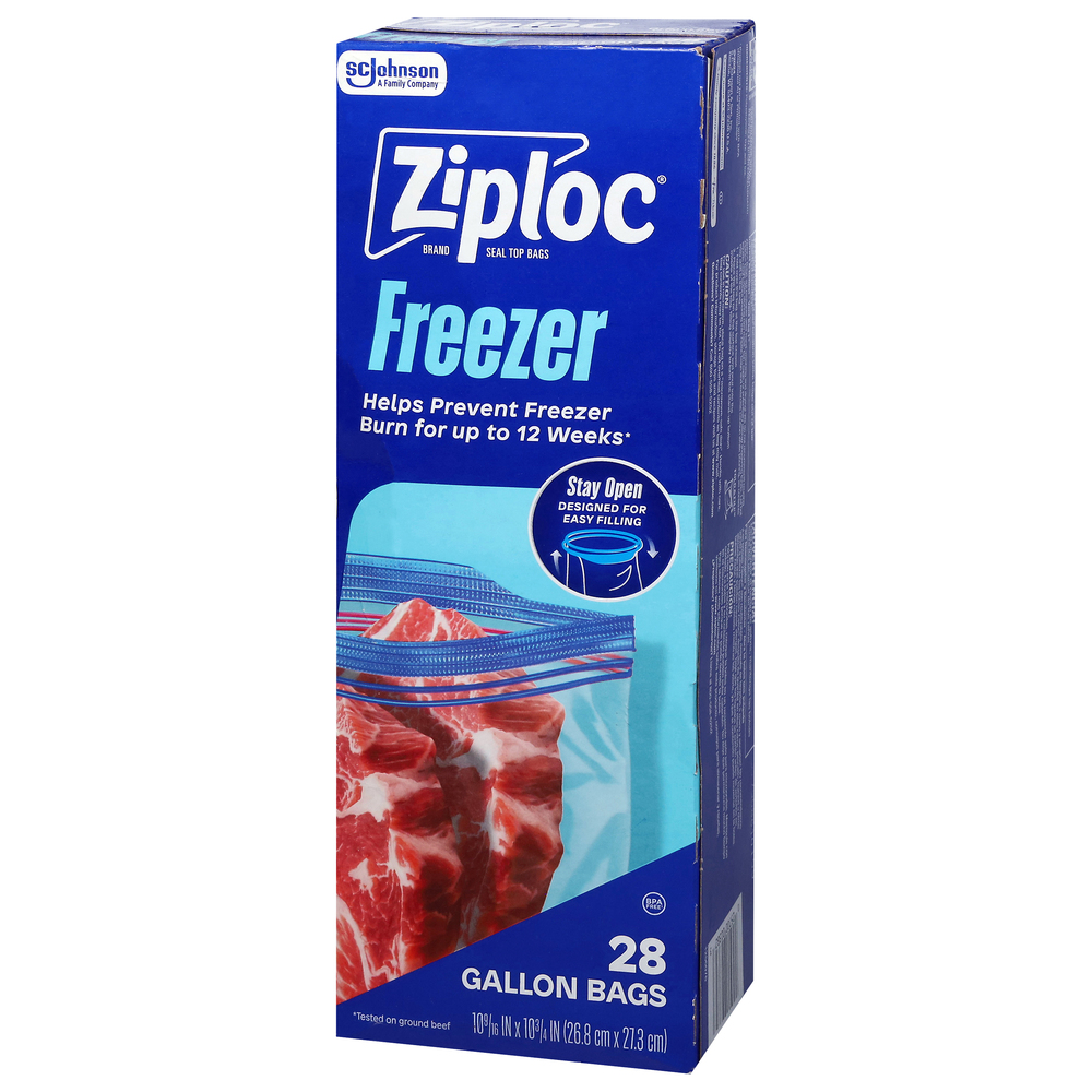 Ziploc Freezer Gallon Seal Top Bags Ziploc Freezer Gallon Seal Top Bags