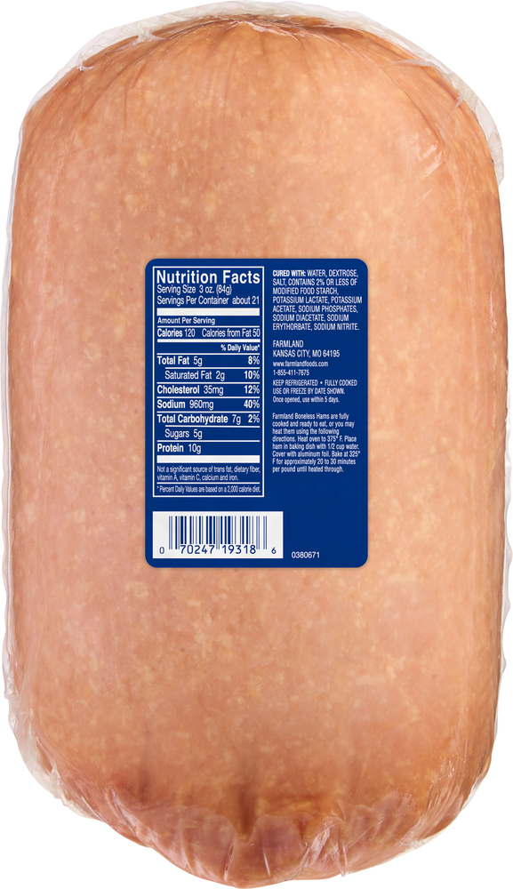 Farmland Hickory Smoked Ham & Water Product
