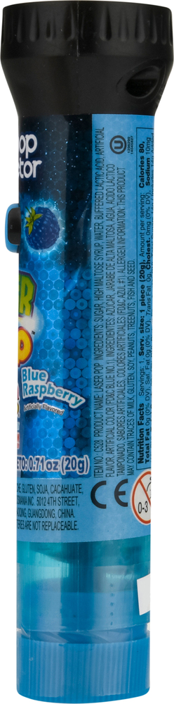 Kidsmania Blue Raspberry Laser Pop