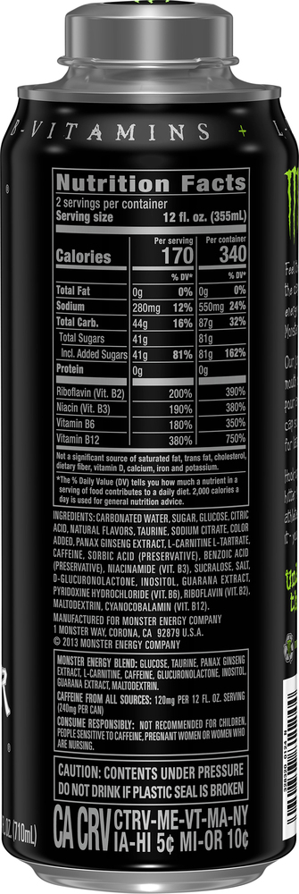 Monster Energy Mega Energy Drink