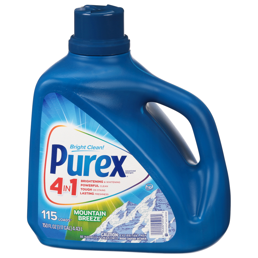 Purex Mountain Breeze Concentrated 4 in 1 Detergent