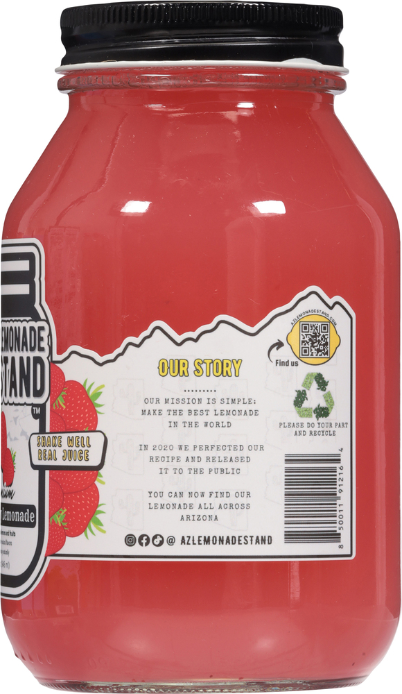 Arizona Tea Strawberry Lemonade Premium Jar